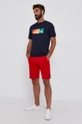 United Colors of Benetton T-shirt bawełniany granatowy