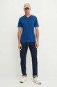 United Colors of Benetton tricou din bumbac 3U53J4231.100 albastru AA00