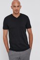 United Colors of Benetton T-shirt bawełniany czarny 3U53J4231.100