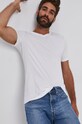 Бавовняна футболка United Colors of Benetton білий 3U53J4231.101