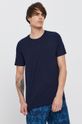 United Colors of Benetton T-shirt bawełniany bawełna granatowy 3U53J1F15.016