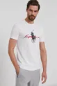 biały Polo Ralph Lauren T-shirt 710839050001