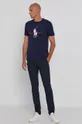 Polo Ralph Lauren T-shirt bawełniany 710839050002 granatowy