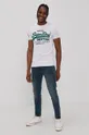 Superdry T-shirt bawełniany biały