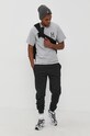 Bavlněné tričko HUF ts01048 šedá SS21