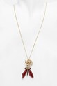 Náhrdelník Patrizia Pepe červená CJ3577.M005