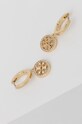 Náušnice Tory Burch MILLER PAVE HOOP 87041.783 zlatá AA00