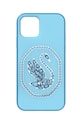Swarovski etui na telefon iPhone 12/12 Pro 5625622 na telefon niebieski 5625622