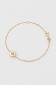 Tory Burch bransoletka KIRA ENAMEL złoty 90284.700