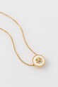 Tory Burch naszyjnik KIRA ENAMEL 90549.700 złoty SS22