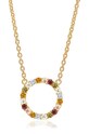 Цепочка Sif Jakobs Jewellery серебро золотой SJ.C338.1.ACZ.YG