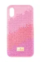 ροζ Θήκη κινητού Swarovski High Love iPhone X/Xs Γυναικεία