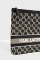 čierna Listová kabelka Karl Lagerfeld