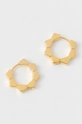 χρυσαφί Σκουλαρίκια Kat Maconie Prism Stud Huggie Hoop Earrings Γυναικεία