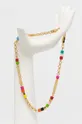 χρυσαφί Κολιέ Kat Maconie Prism Stud Bead Short Necklace Γυναικεία