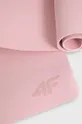 розовый Коврик для йоги 4F