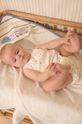 kremowy Mayoral Newborn Ręcznik niemowlęcy Dziecięcy