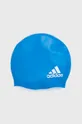 блакитний Дитяча шапка для плавання adidas Performance HE5082 Дитячий