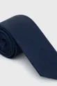 Γραβάτα σε μείγμα μεταξιού Calvin Klein σκούρο μπλε