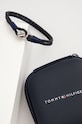 Tommy Hilfiger - Bratara de piele 2790221S bleumarin SS22