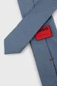 Шелковый галстук HUGO голубой
