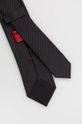HUGO krawat jedwabny 50468196 czarny