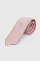 rózsaszín HUGO selyen nyakkendő Férfi