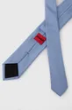 HUGO cravatta in seta blu