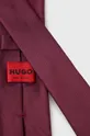Μεταξωτή γραβάτα HUGO μπορντό