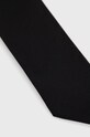 HUGO krawat jedwabny 50468199 czarny AW23
