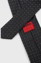 HUGO krawat jedwabny 50468210 czarny