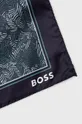 Μεταξωτό μαντήλι τσέπης BOSS πράσινο