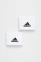 λευκό adidas βραχιολάκια (2-pack) Unisex