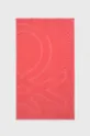рожевий Бавовняний рушник United Colors of Benetton Unisex