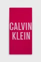 рожевий Бавовняний рушник Calvin Klein Unisex
