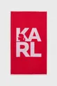 crvena Pamučni ručnik Karl Lagerfeld Unisex
