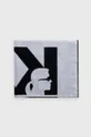 Karl Lagerfeld ręcznik bawełniany KL22TW01 czarny
