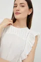 λευκό Βαμβακερή μπλούζα Vero Moda