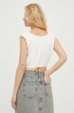 Одяг Блузка The Kooples FTOP24074K бежевий