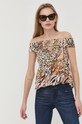 Liu Jo bluza din bumbac multicolor WA2198.T5976
