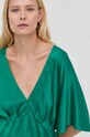 Bluza s dodatkom svile Notes du Nord 12617 zelena