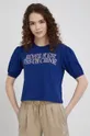 mornarsko plava Pamučna majica Sisley