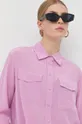ροζ Μεταξωτό πουκάμισο BOSS
