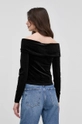 AllSaints bluzka DELTA VELVET TOP Materiał zasadniczy: 7 % Elastan, 93 % Poliester z recyklingu