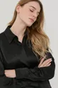 чёрный Шёлковая блузка Victoria Beckham