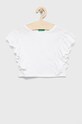 United Colors of Benetton bluzka dziecięca casual biały 3F4JCH001.G