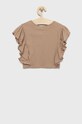 United Colors of Benetton maglietta bambini 3F4JCH001.G marrone SS22
