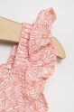 Djevojčice Lanena bluza United Colors of Benetton 5WWRCQ007.G roza