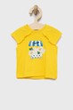 Birba&Trybeyond top dziecięcy z elastanem żółty 999.44087.00.