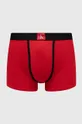 Detské boxerky Calvin Klein Underwear (2-pak) červená